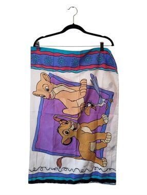 Vintage 90s Disney Lion King Pillow Case Standard Size